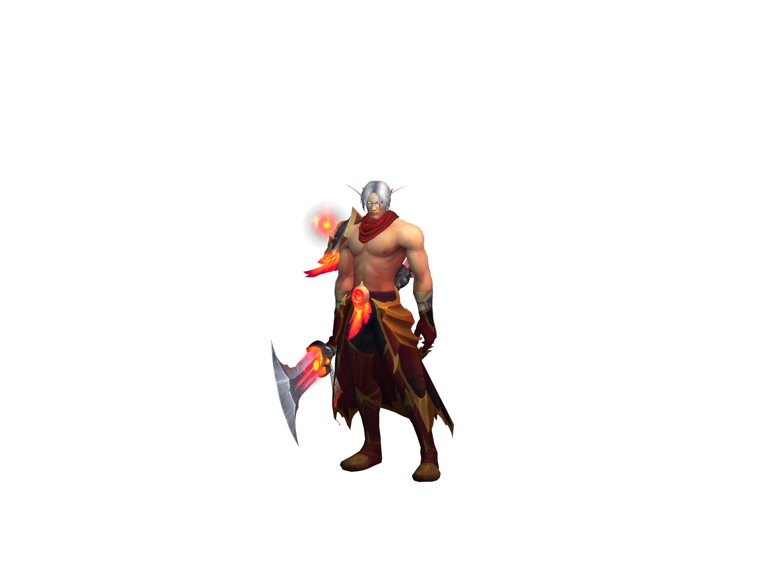 Elenkus 3D character render