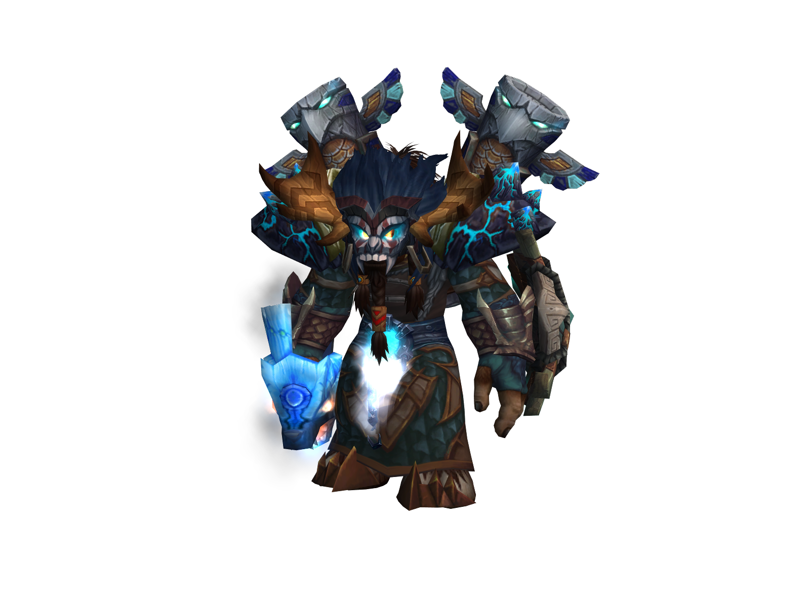 Thekmala 3D character render