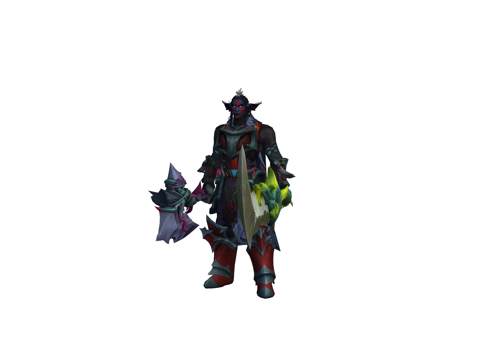 Zarruk 3D character render