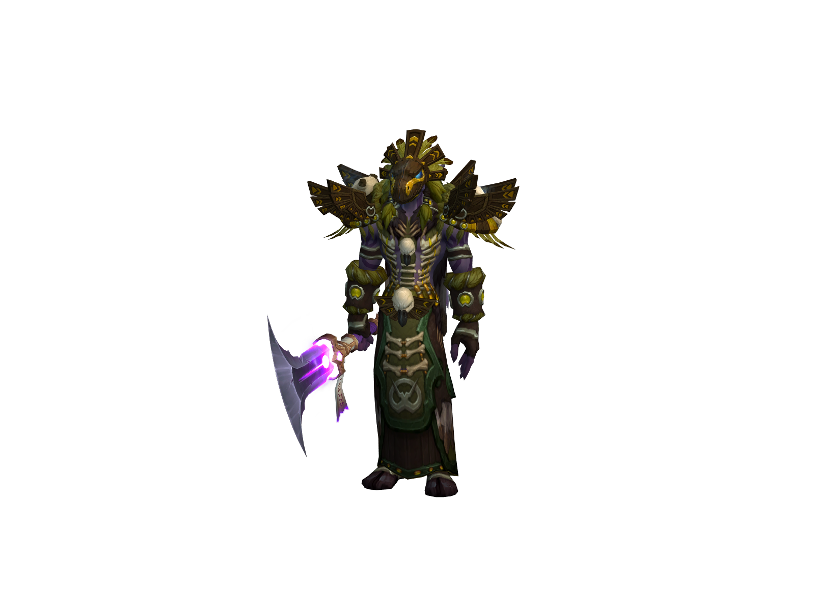 Bubalobrown 3D character render