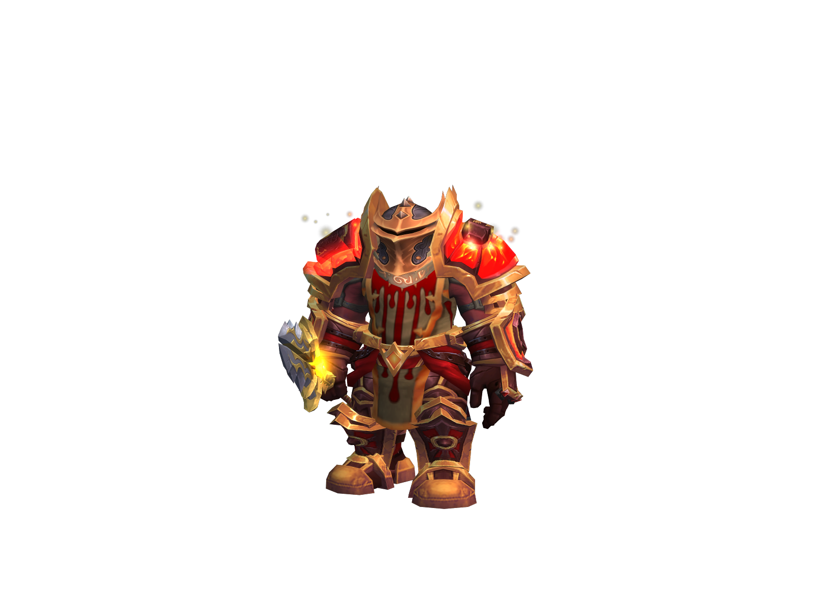 Zorrick 3D character render