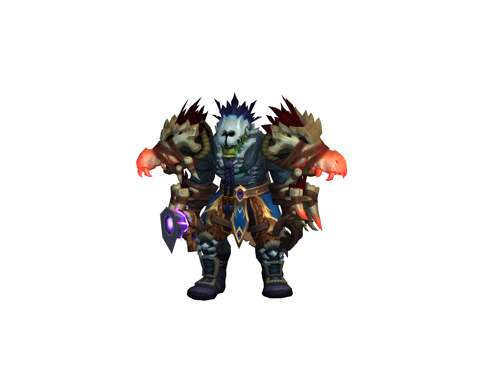 Defcold 3D character render