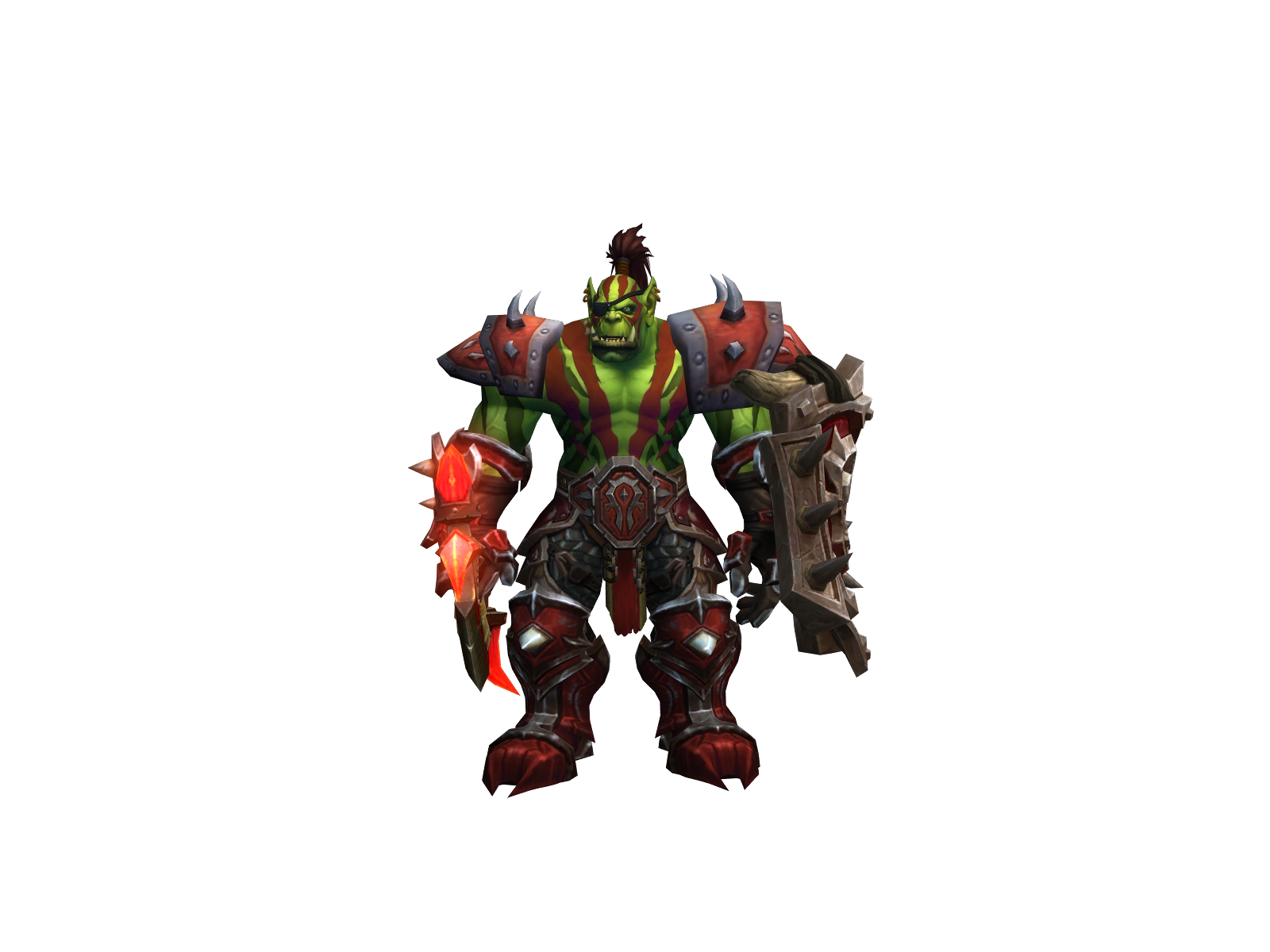 Urukhaixd 3D character render