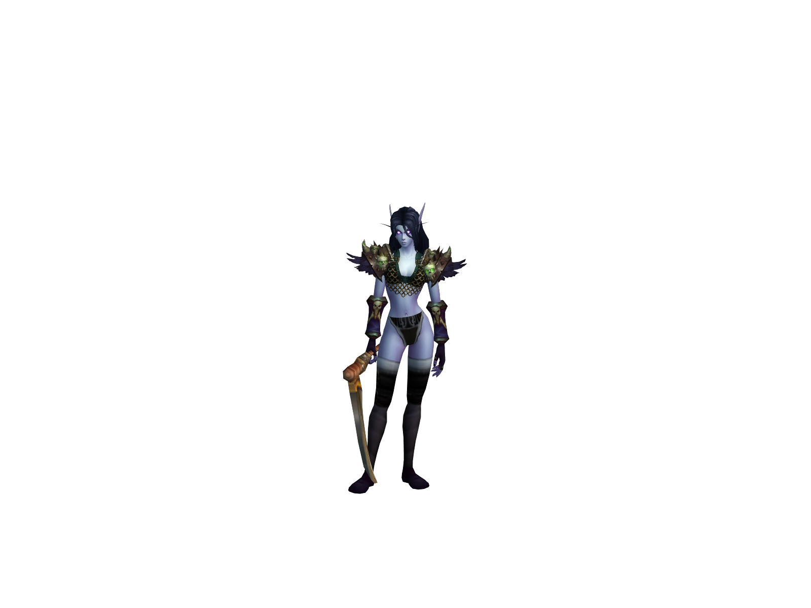 Kxiaransalee 3D character render