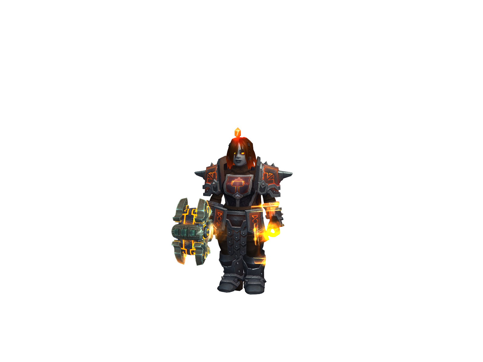 Slayersha 3D character render