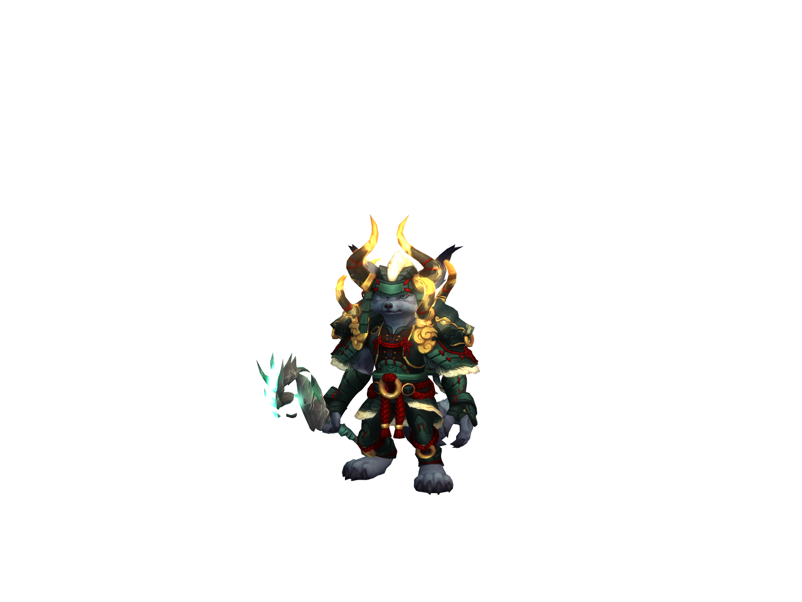 Zenfoxe 3D character render