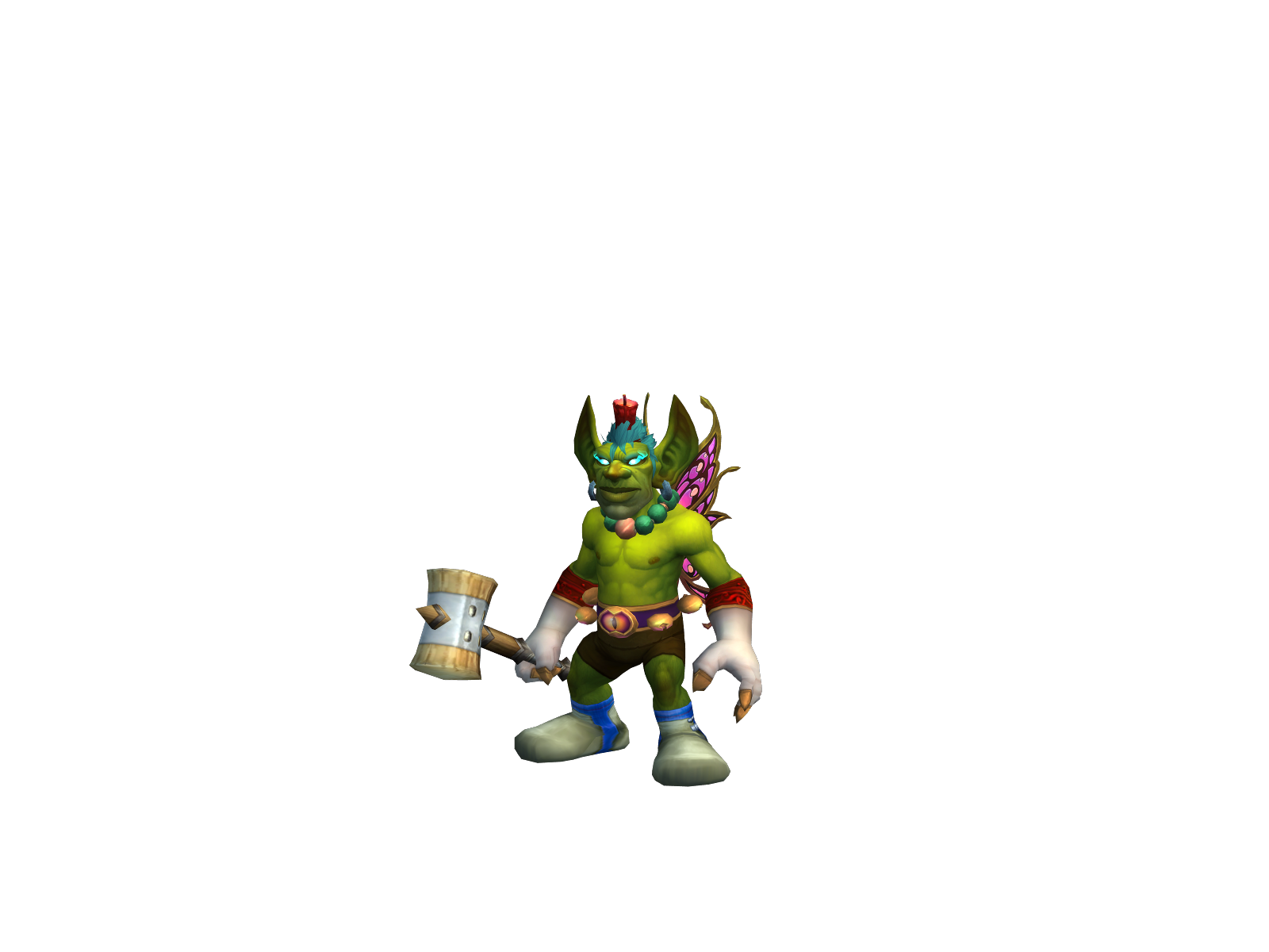 Lildoodoo 3D character render