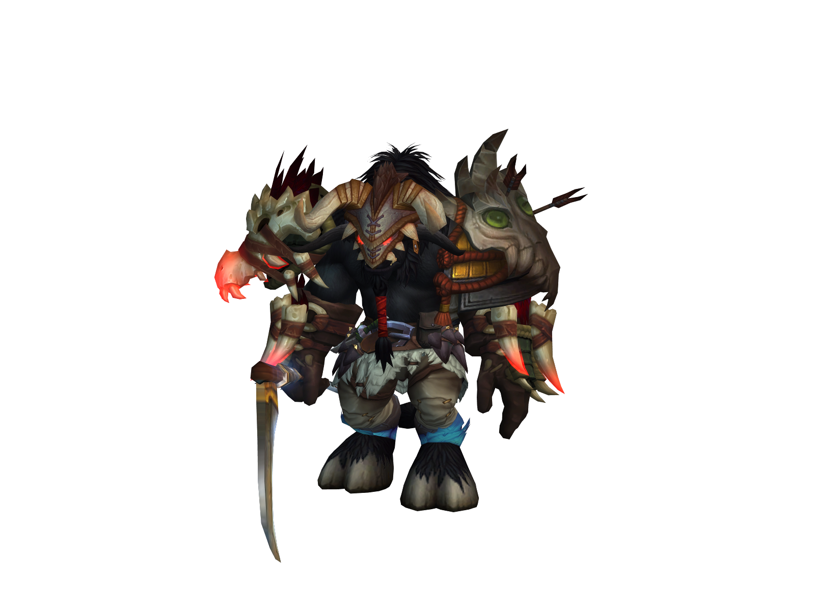 Bigdammich 3D character render