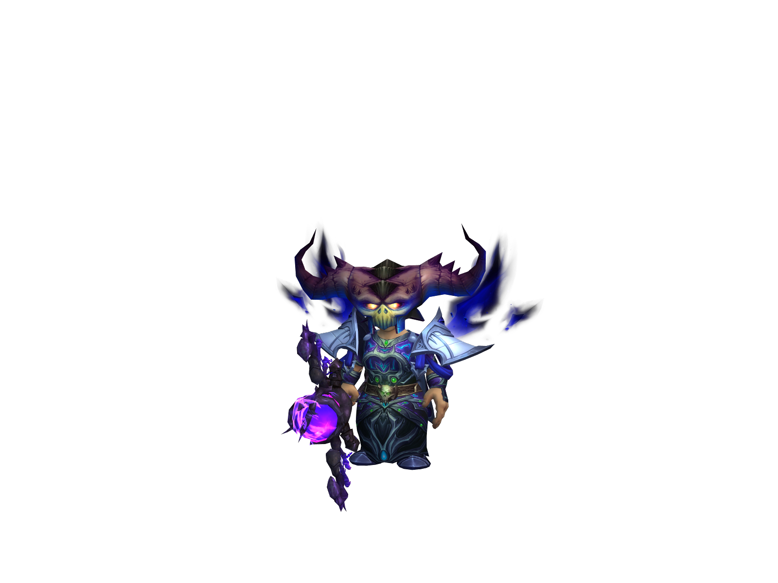 Schnee 3D character render