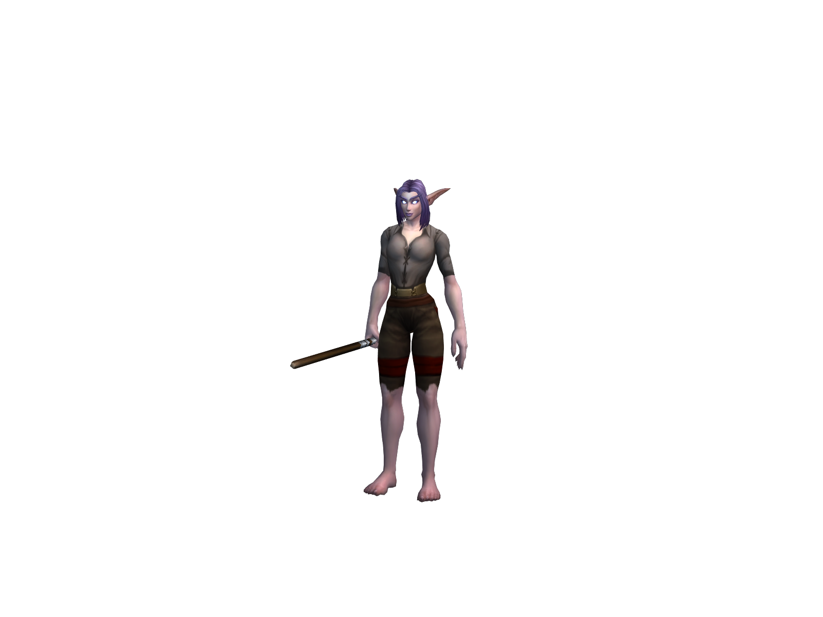 Aba 3D character render