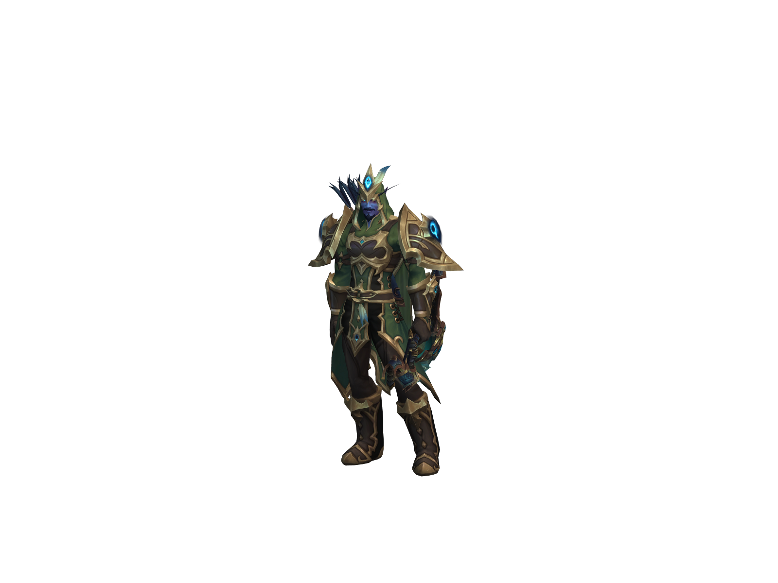 Huntyhunt 3D character render