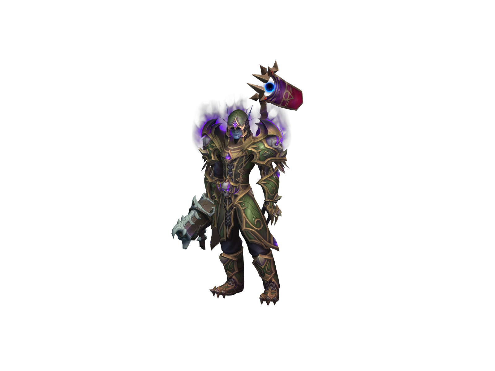 Voidwraith 3D character render