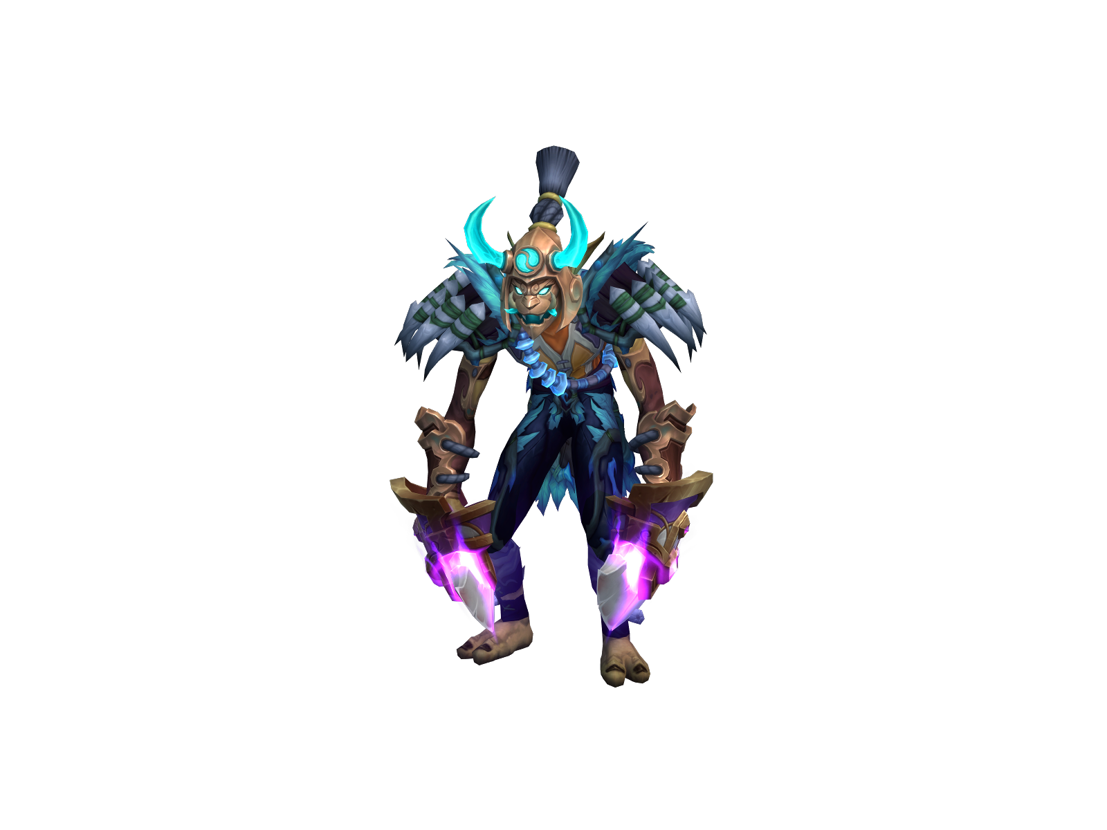 Epock 3D character render
