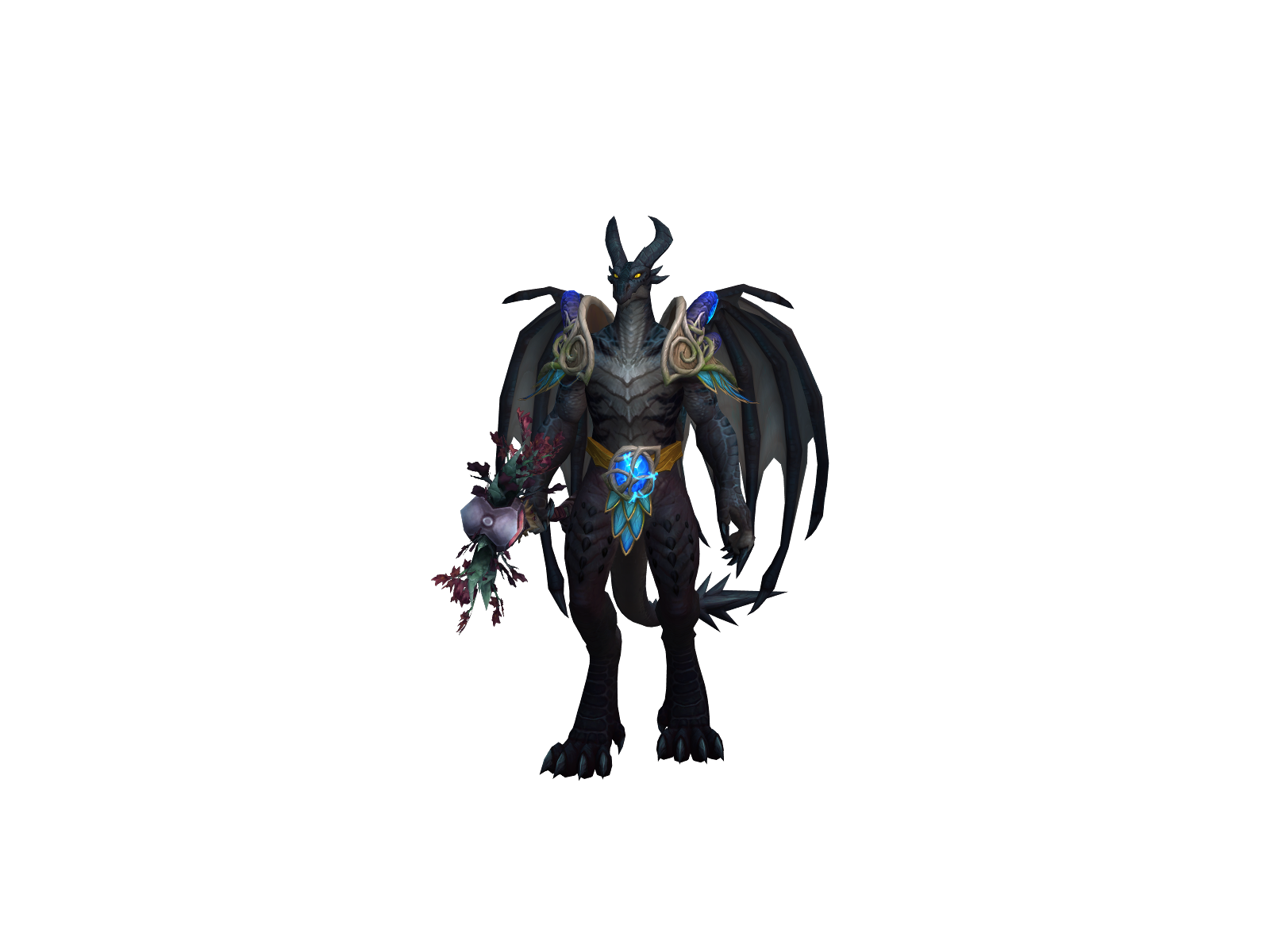 Wracu 3D character render