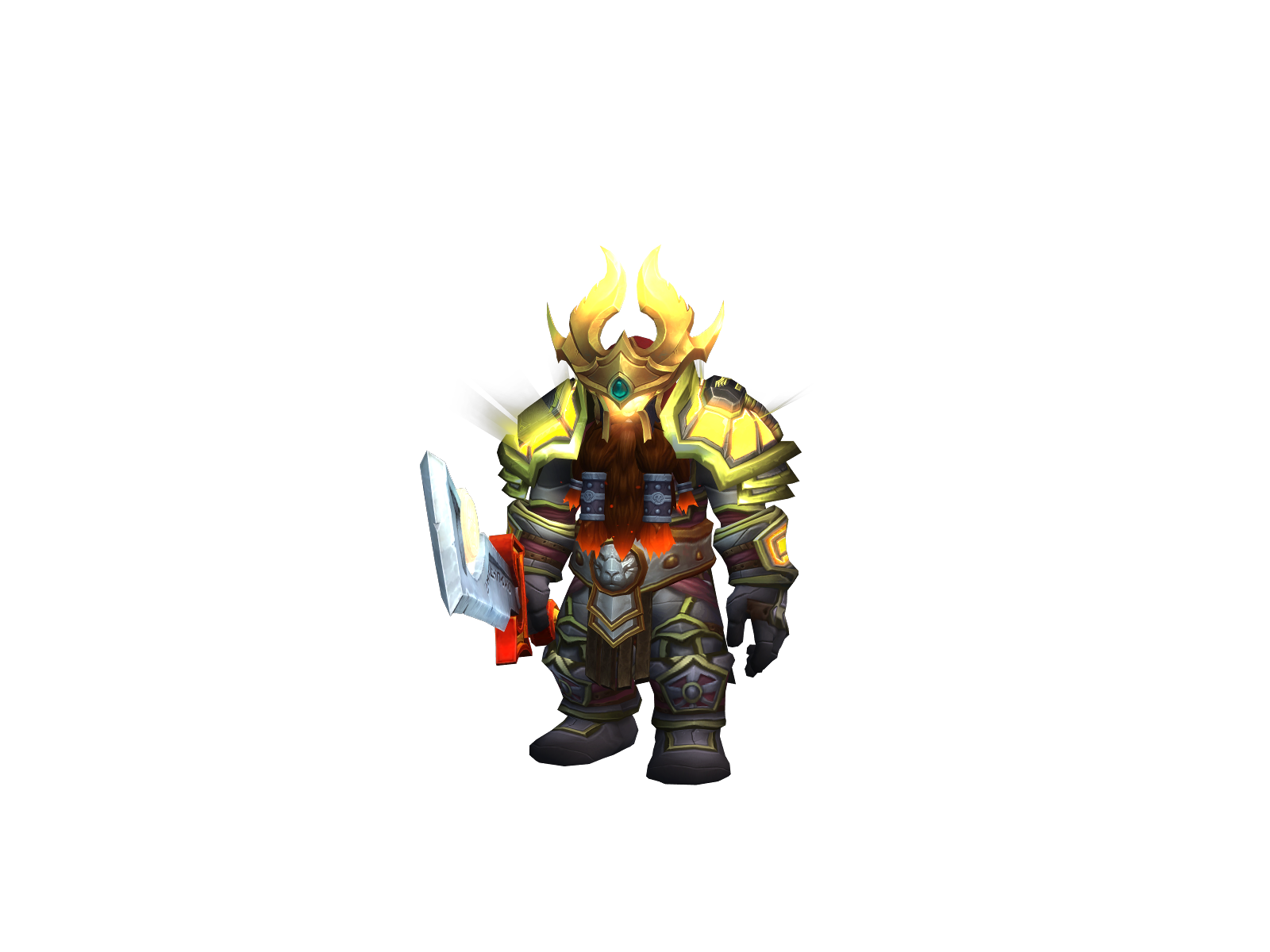 Yngvarholy 3D character render