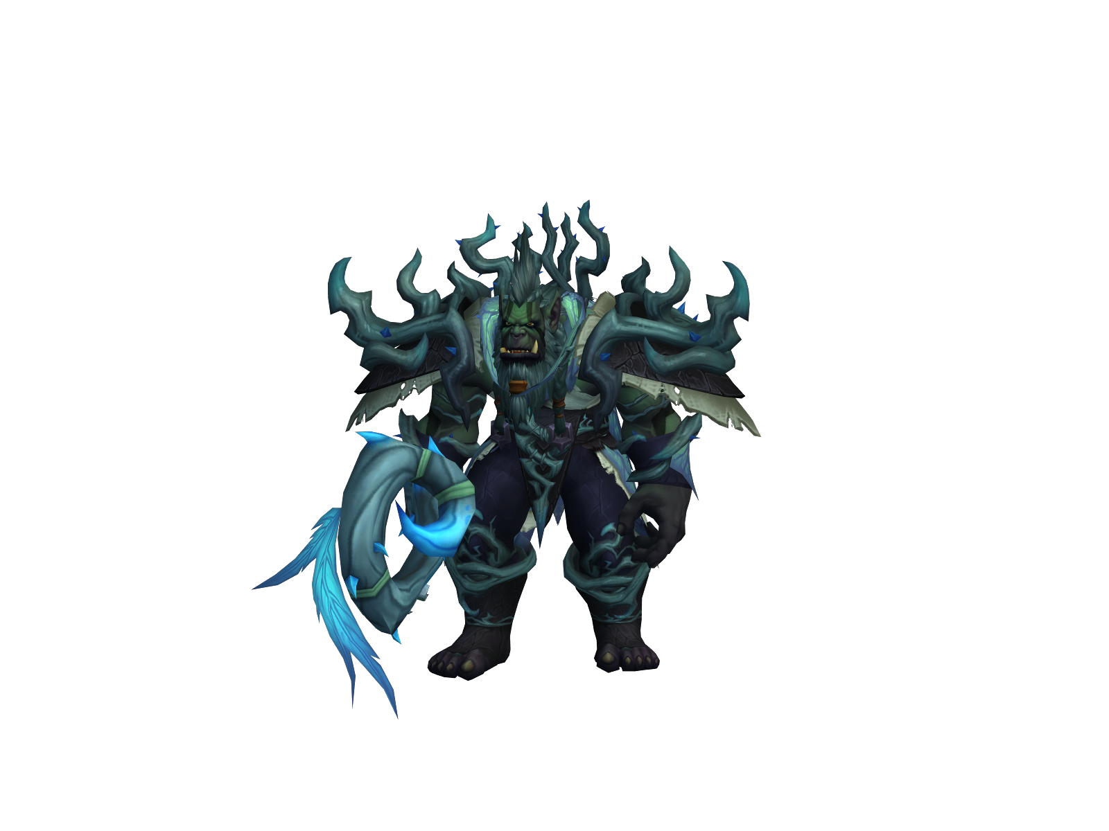 Purpleman 3D character render