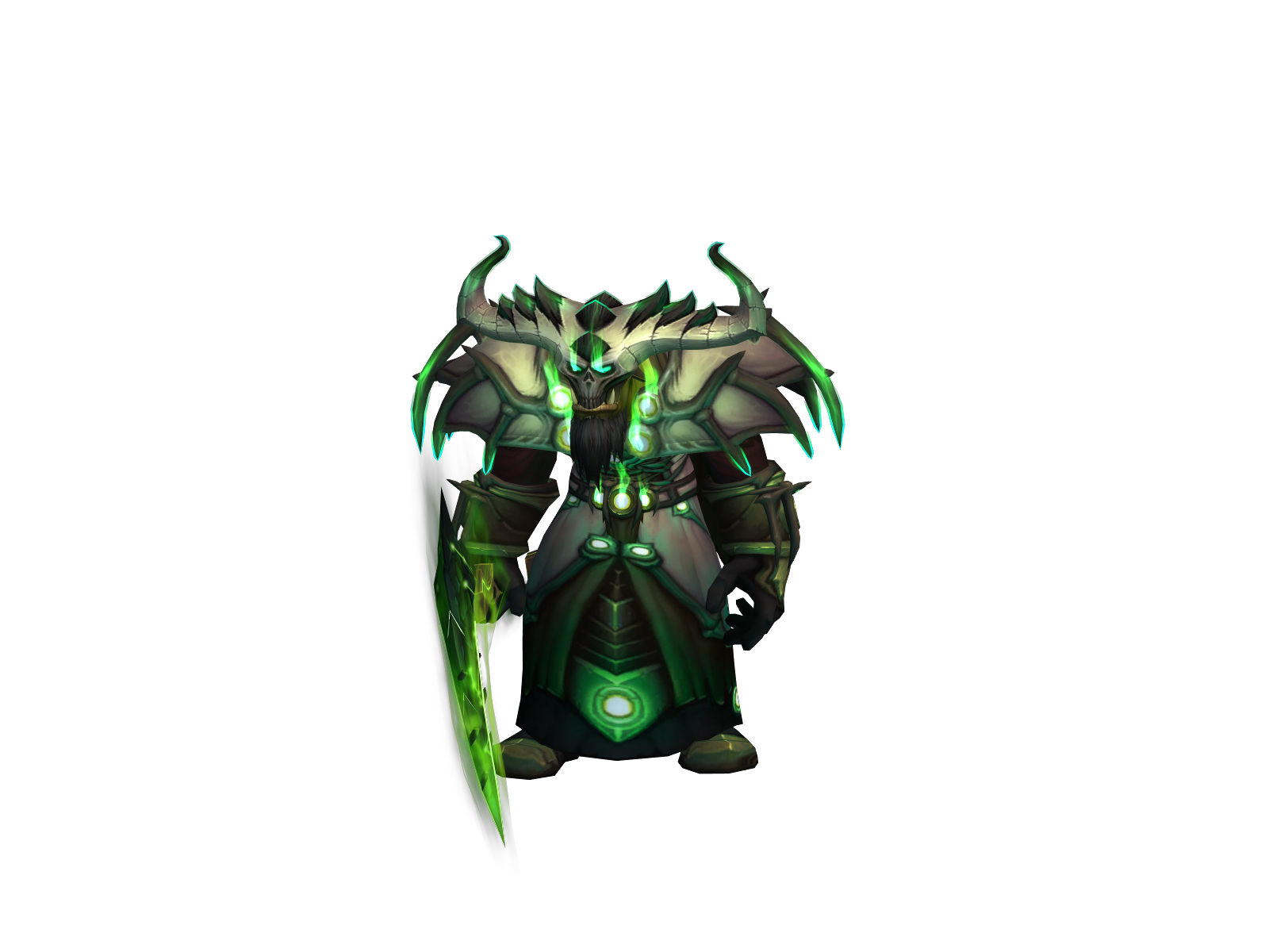 Hauntu 3D character render