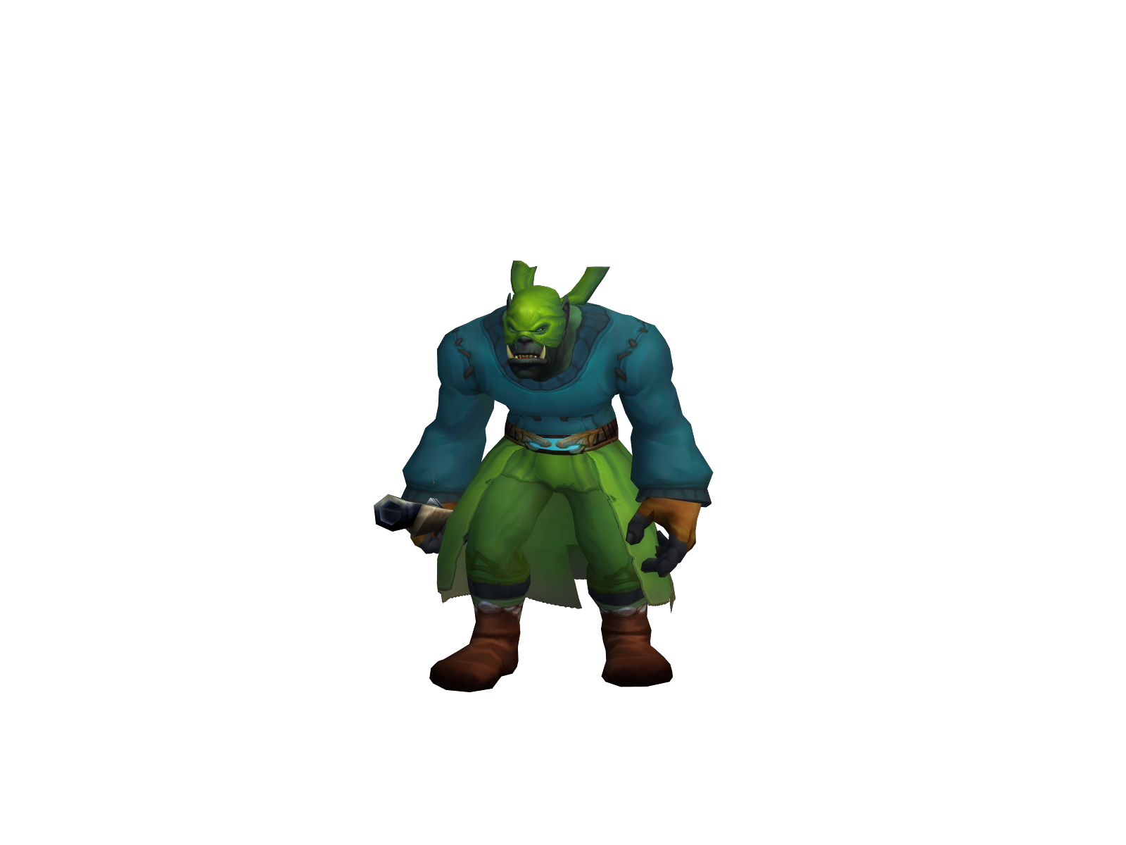 Dodgingfiveo 3D character render