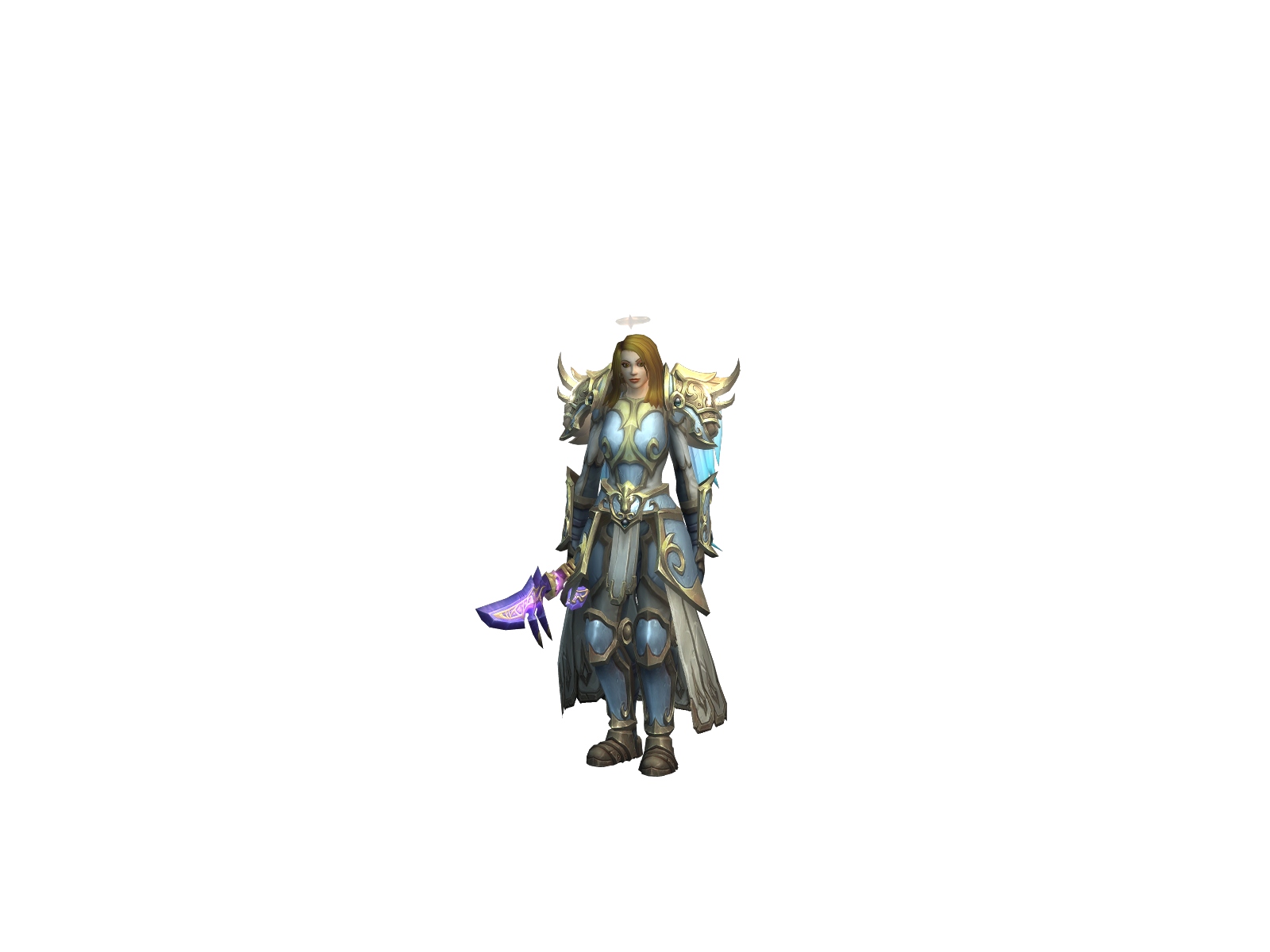 Gwendolýnn 3D character render