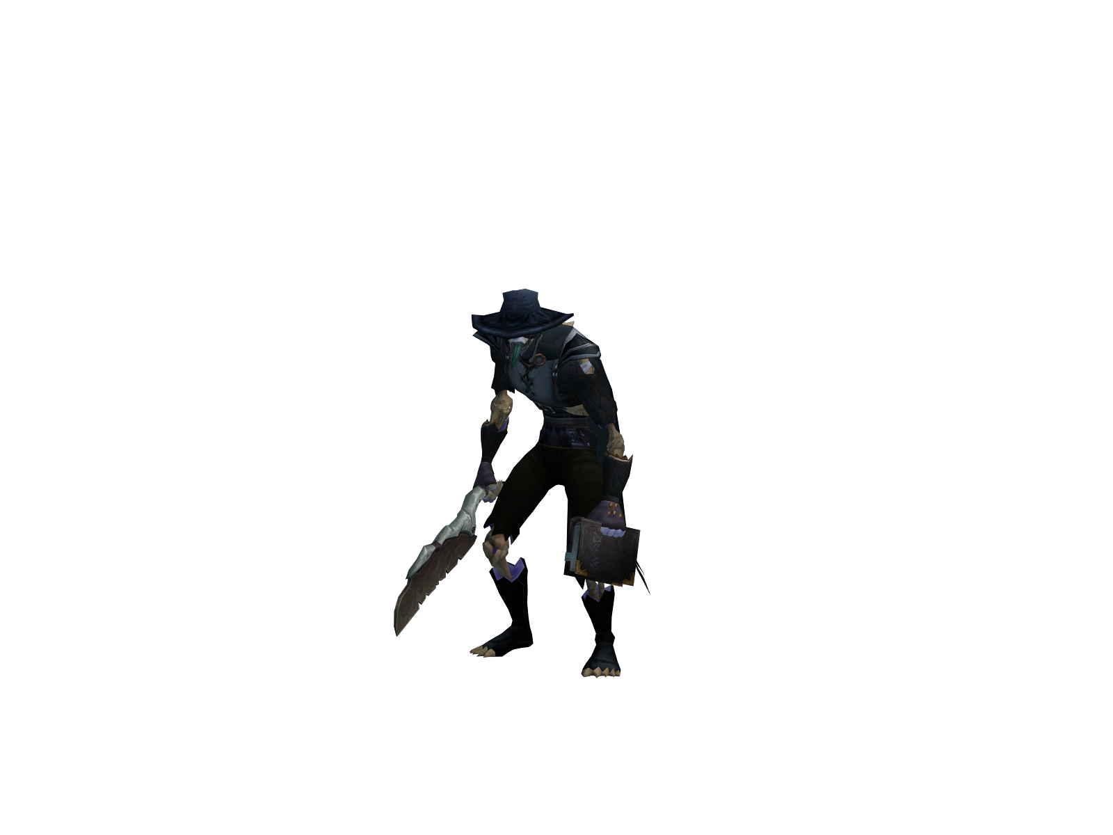 Healyorgrl 3D character render