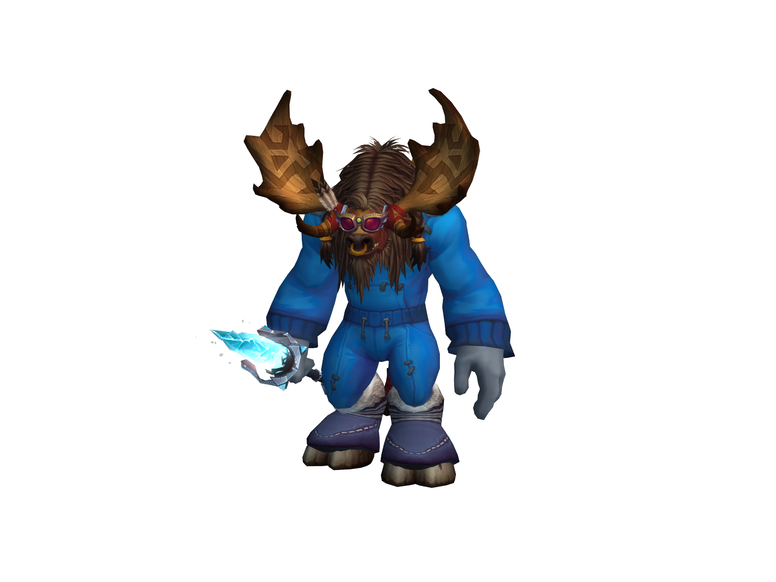 Rocky 3D character render