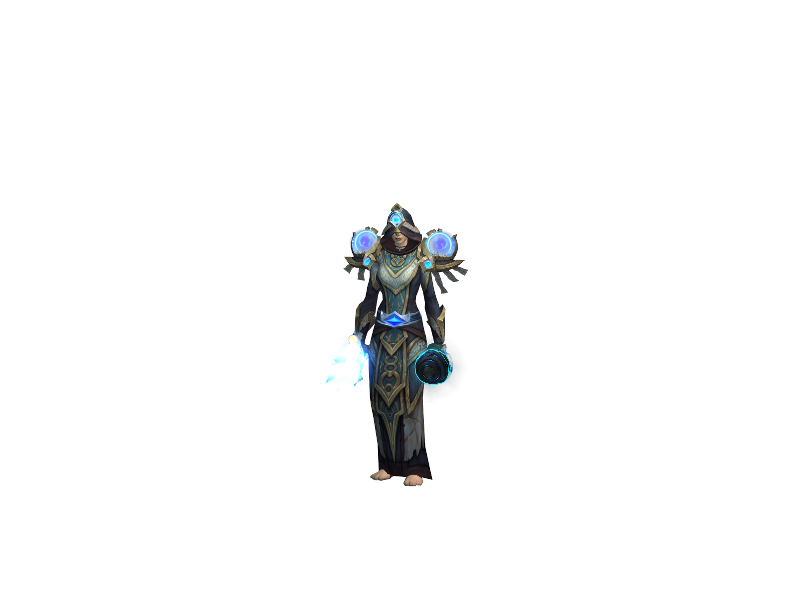 Shriken 3D character render