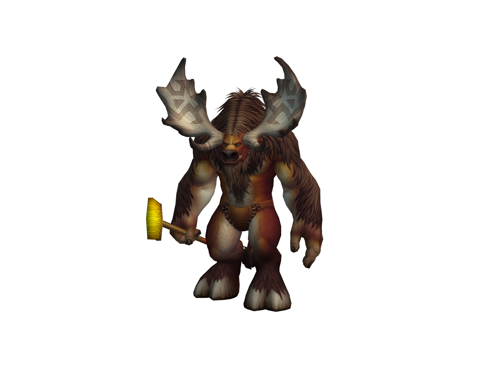 Hugerack 3D character render