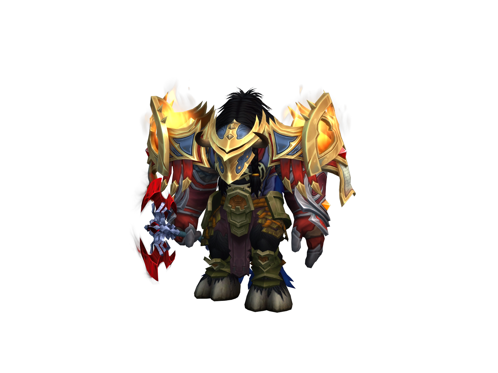Bigspally 3D character render