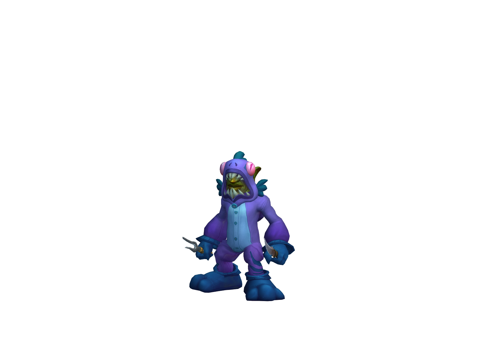 Pôgo 3D character render