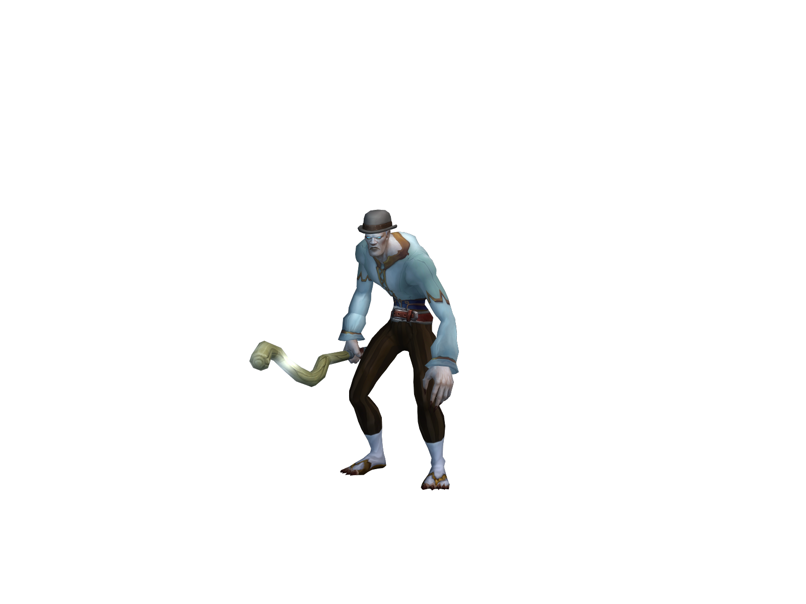 Icemann 3D character render