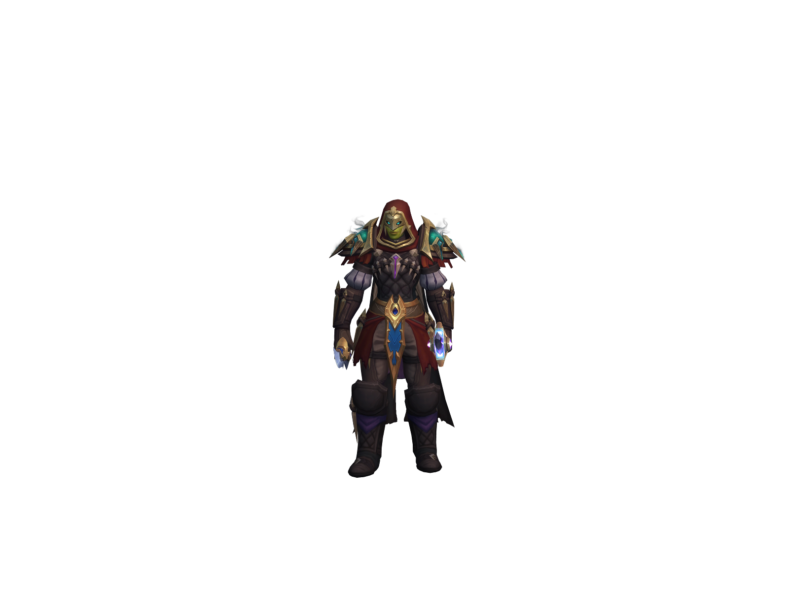 Eliminated 3D character render