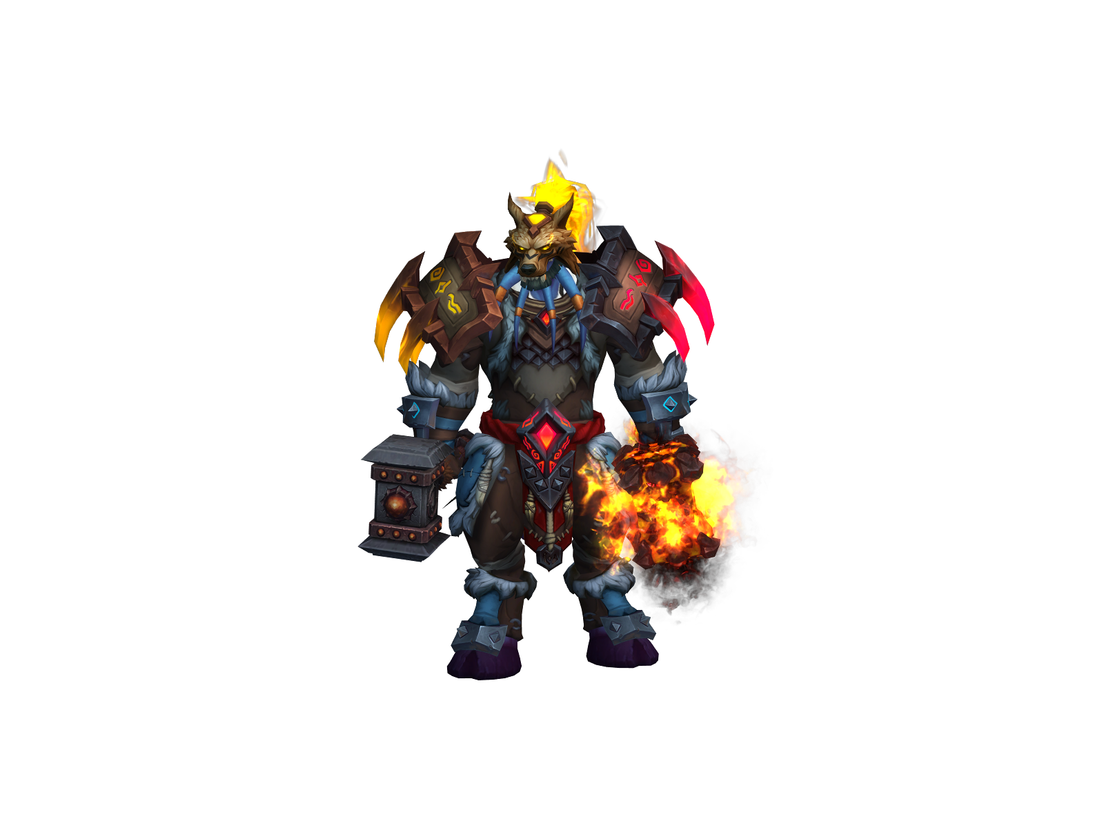 Aeodmeth 3D character render