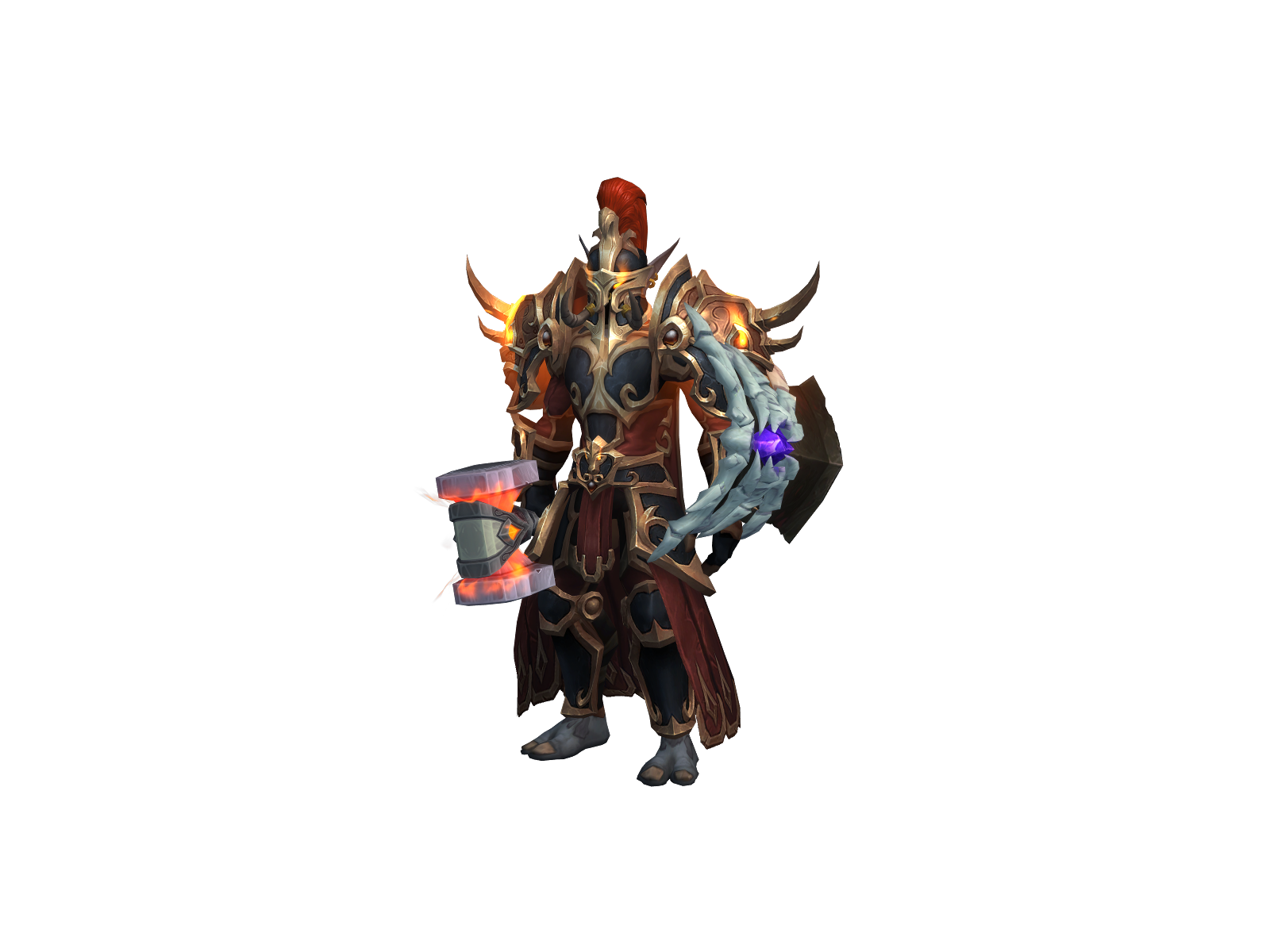 Bloodwraith 3D character render