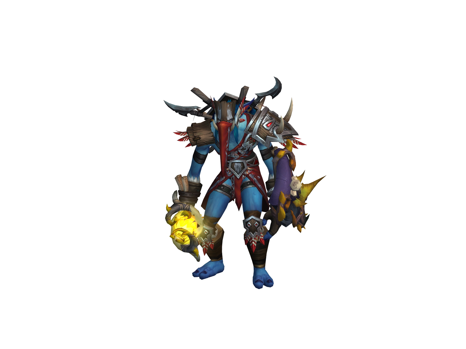 Troljin 3D character render