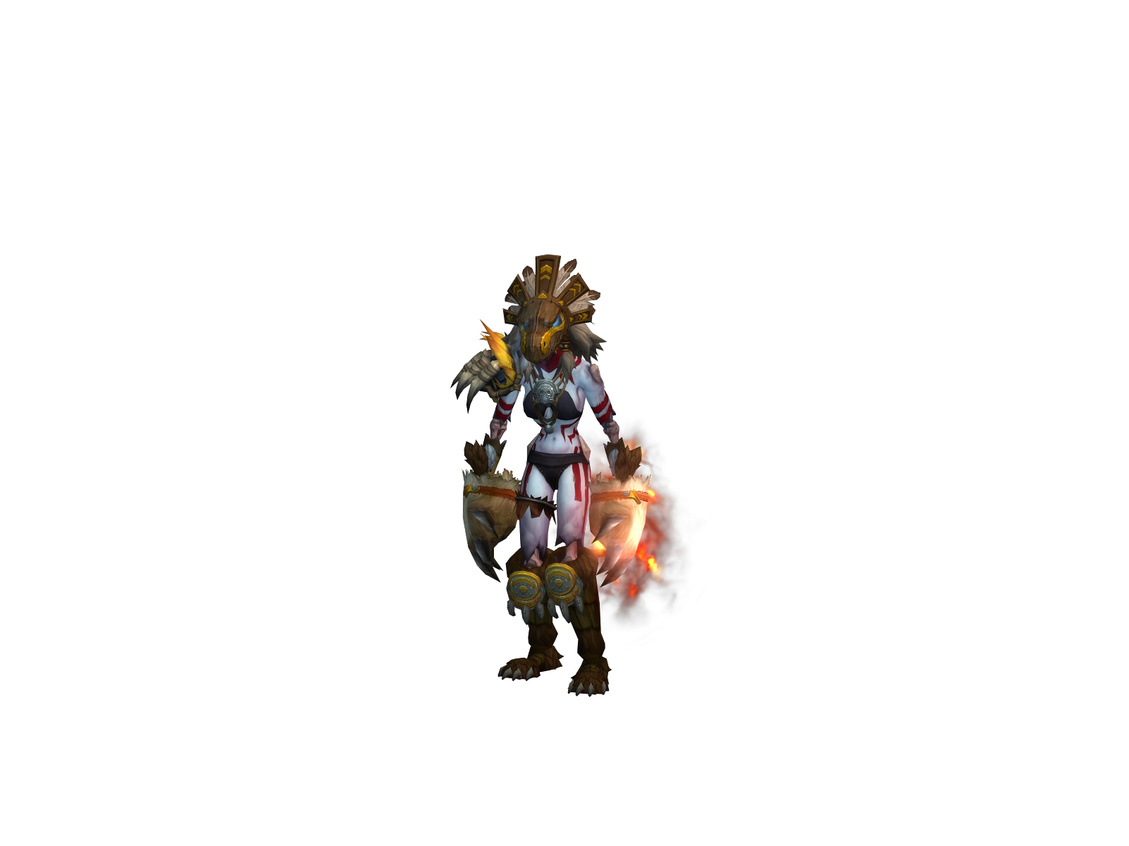 Rumor 3D character render