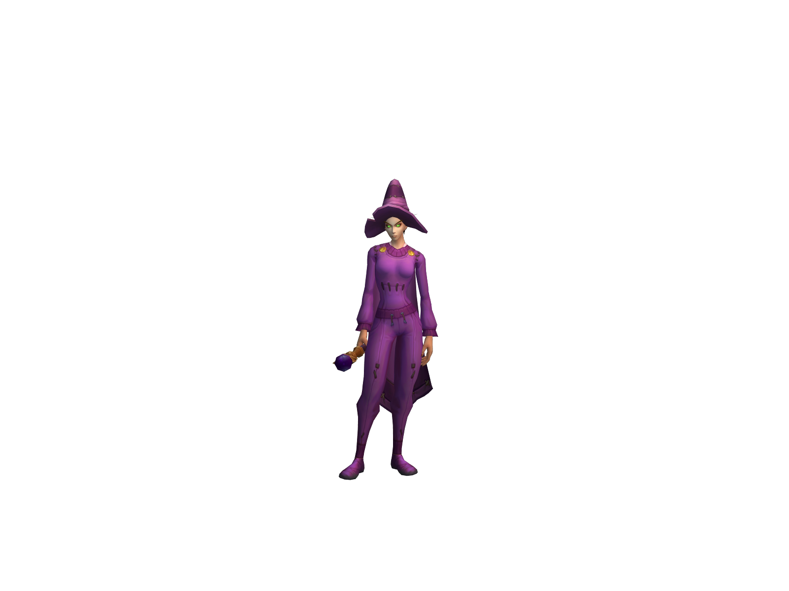 Taearo 3D character render