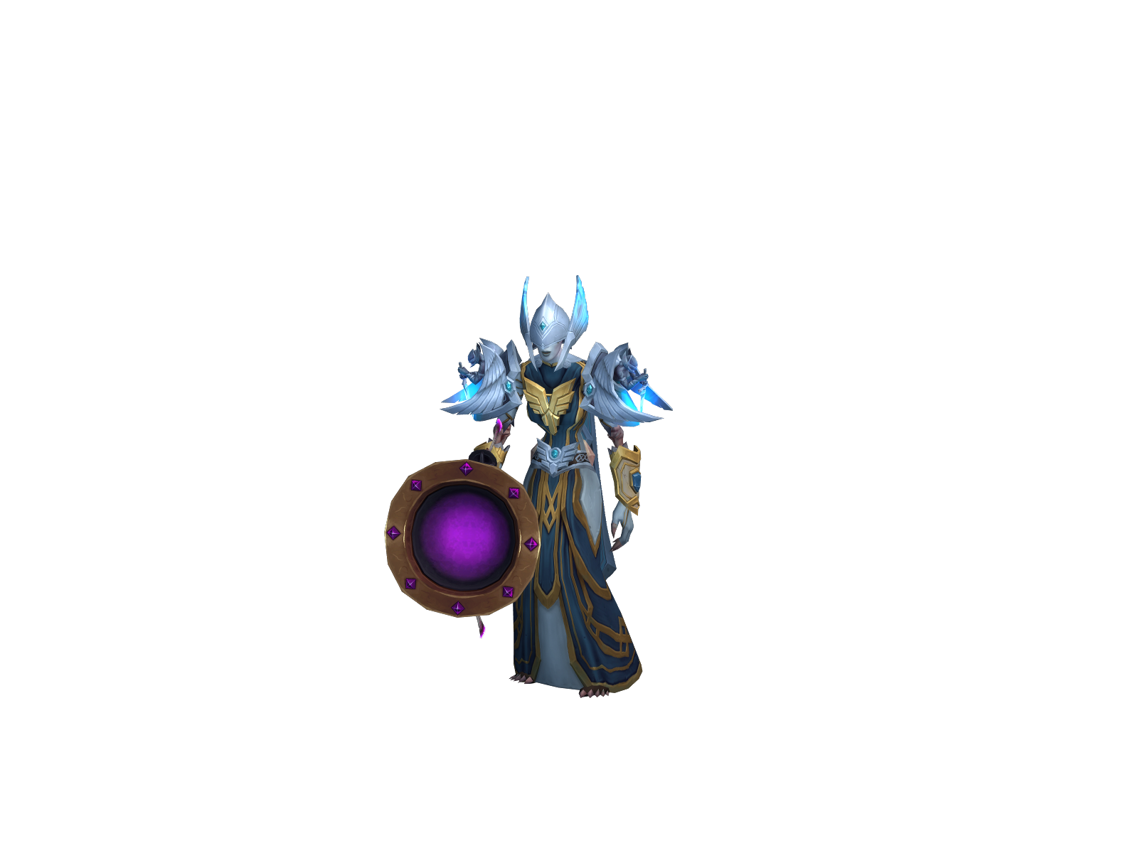 Jenamor 3D character render