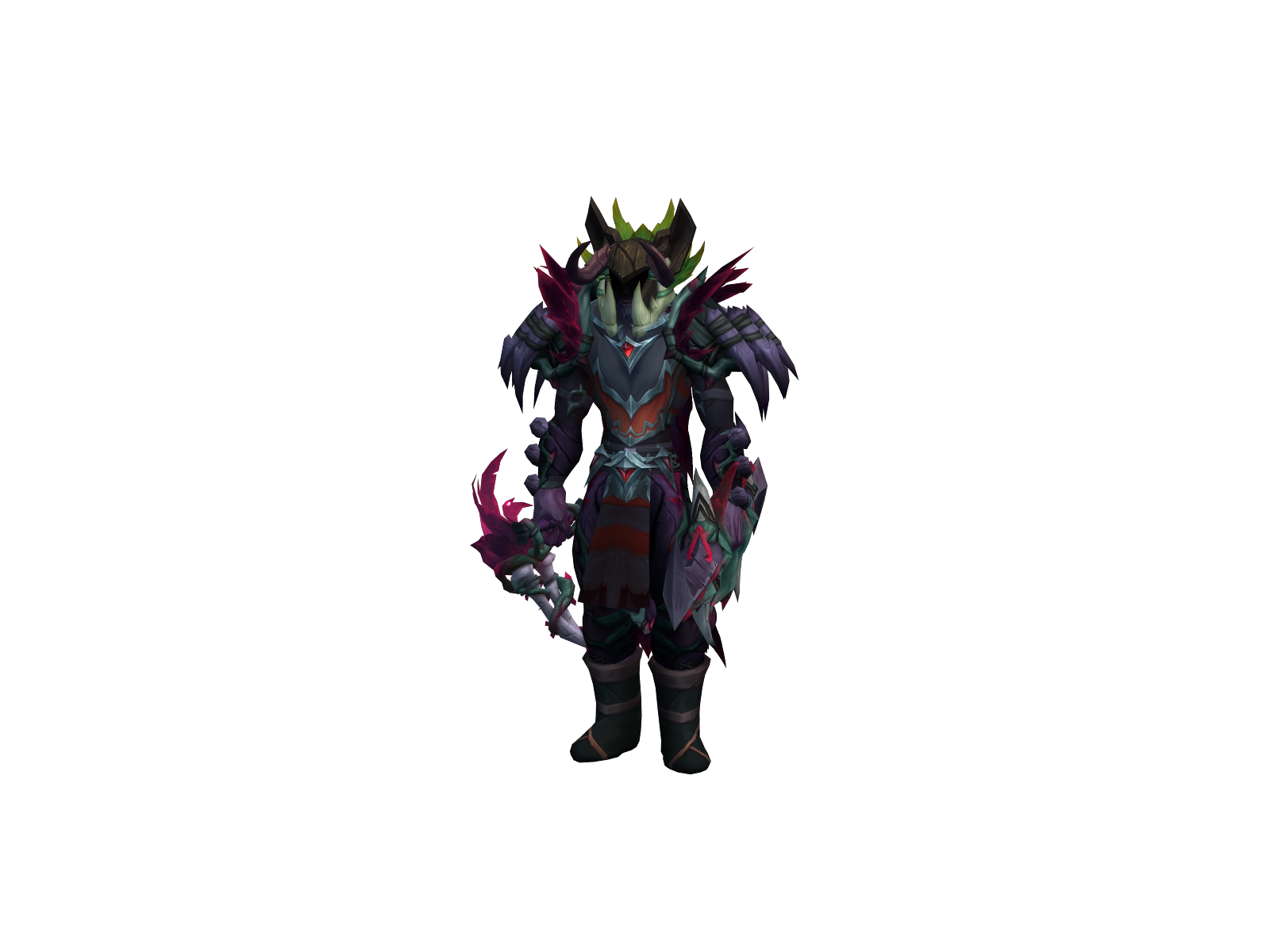 Bariyeth 3D character render