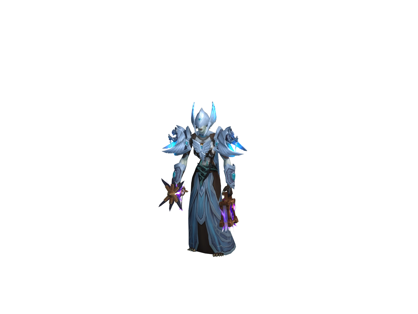 Valayne 3D character render