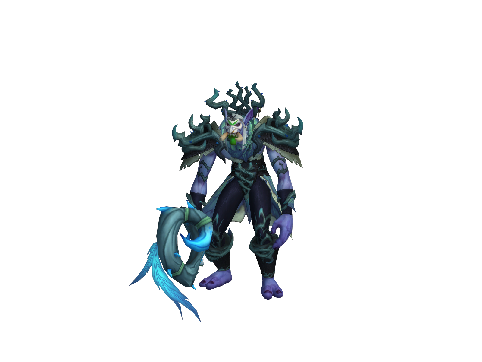 Felakdor 3D character render