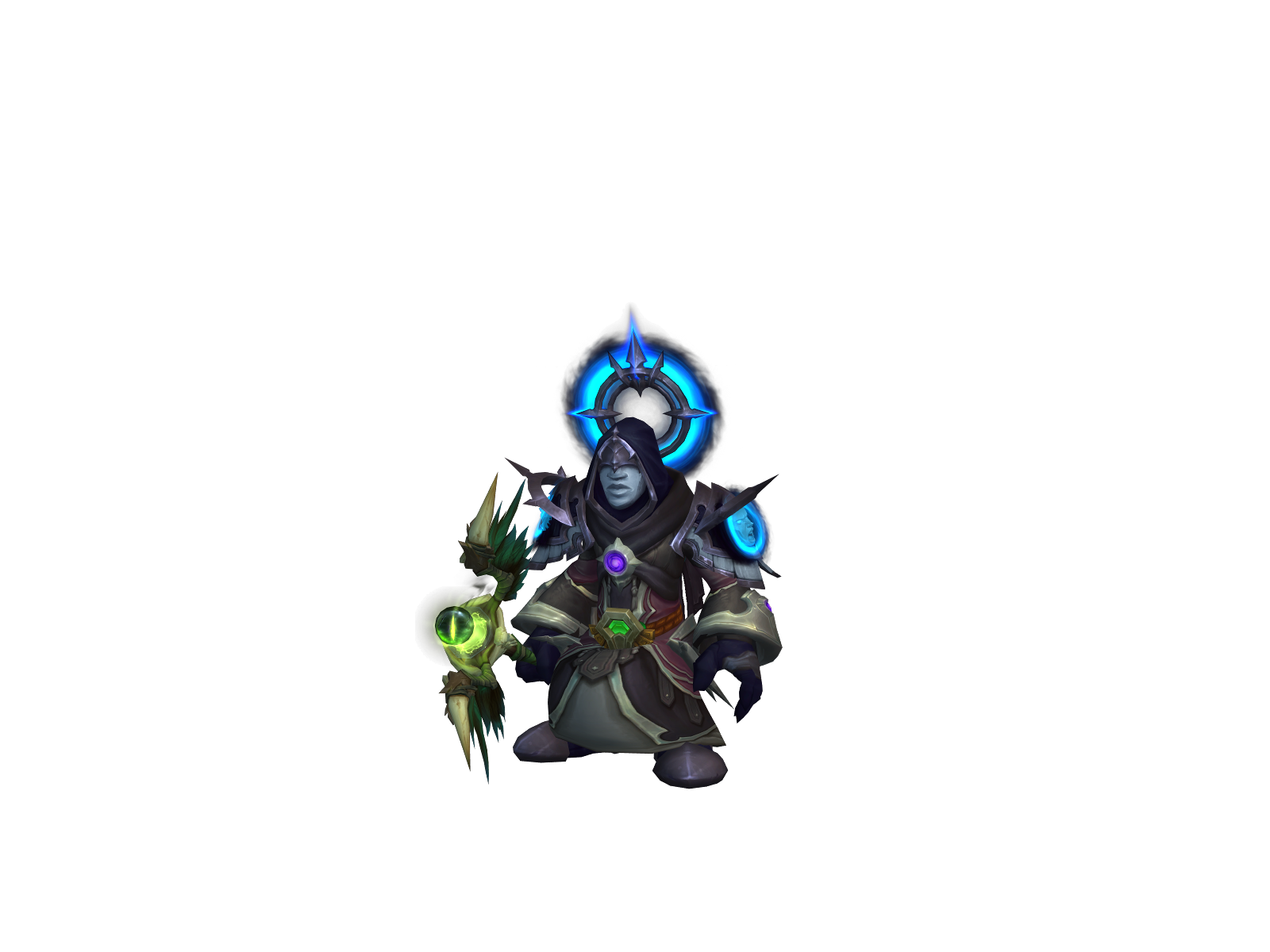 Tehgreenman 3D character render