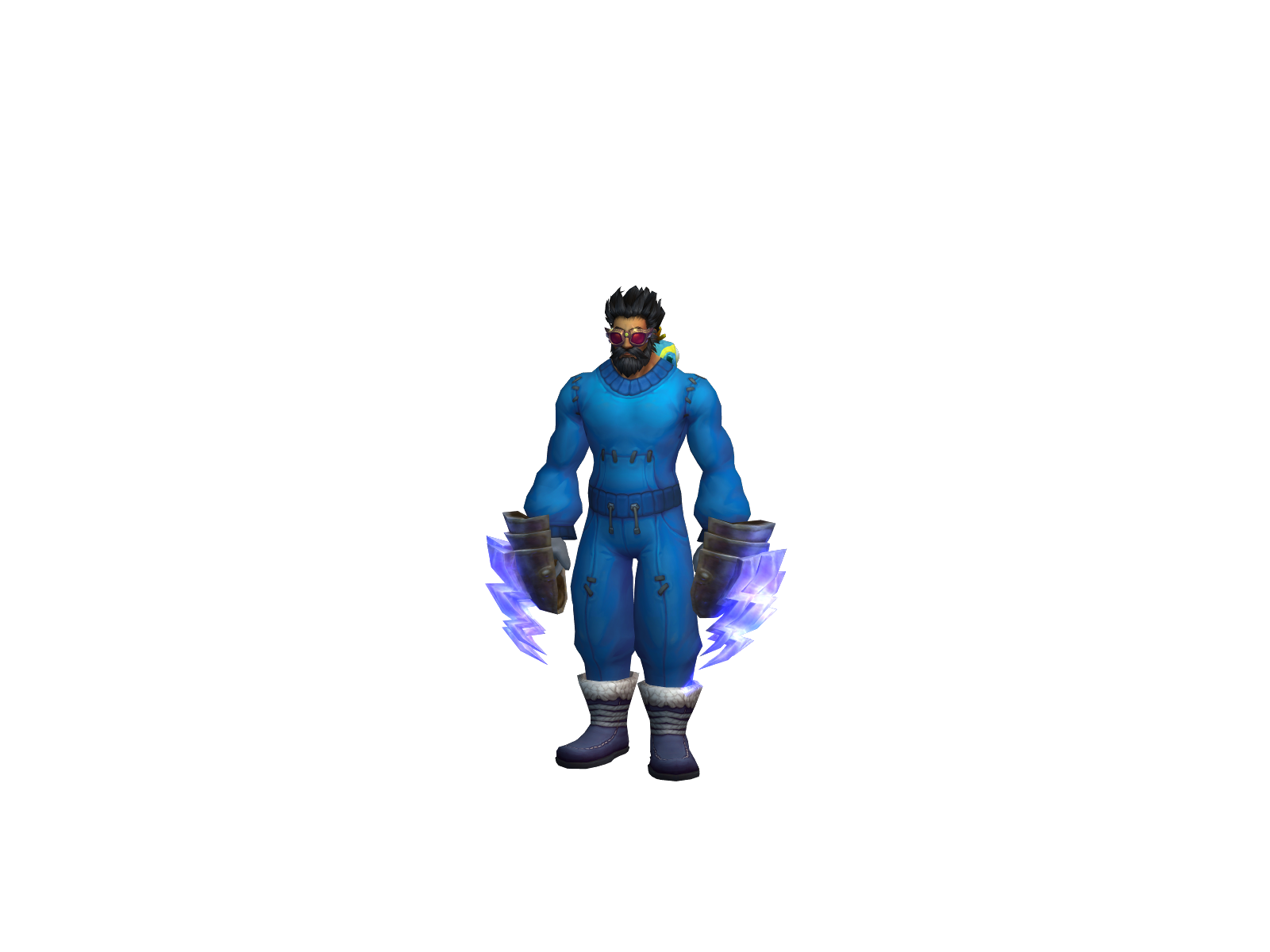 Rocky 3D character render