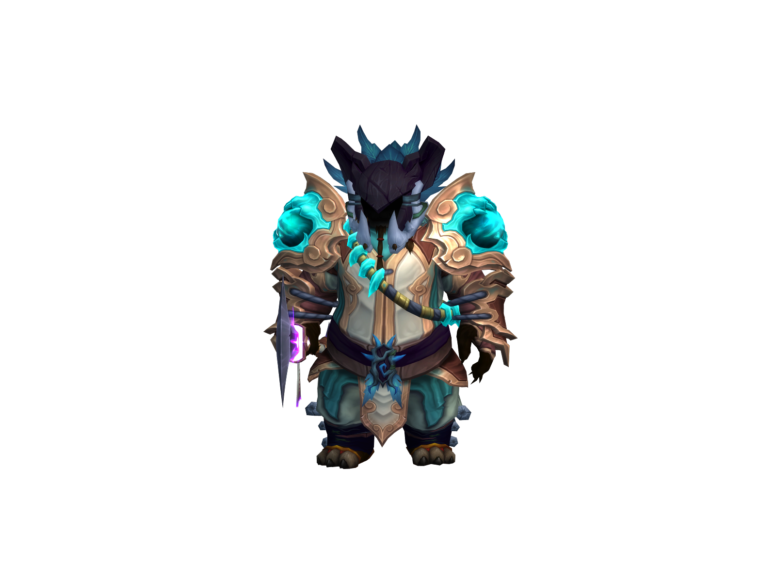 Poebear 3D character render