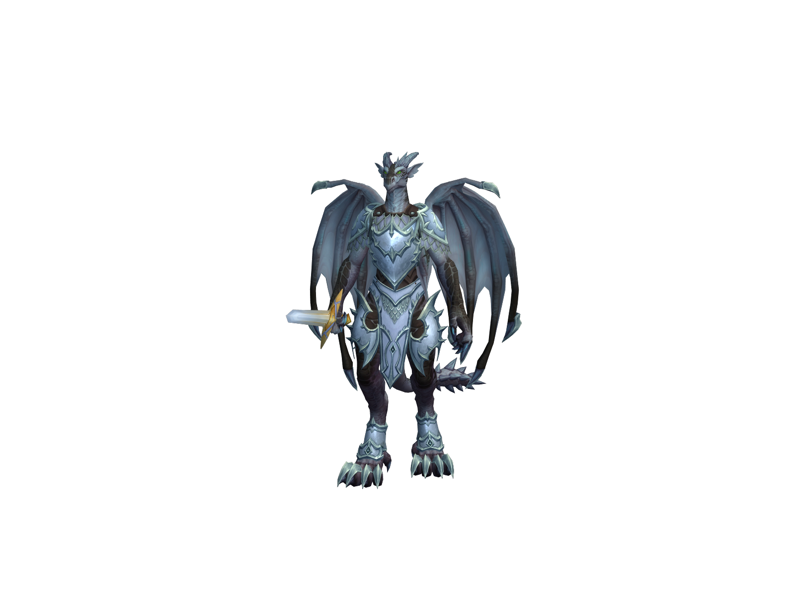 Thyora 3D character render