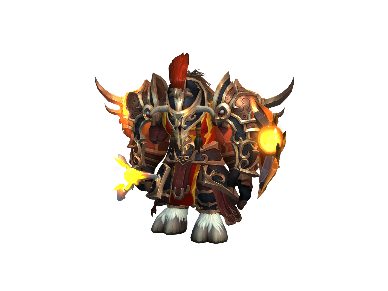 Hypedbull 3D character render