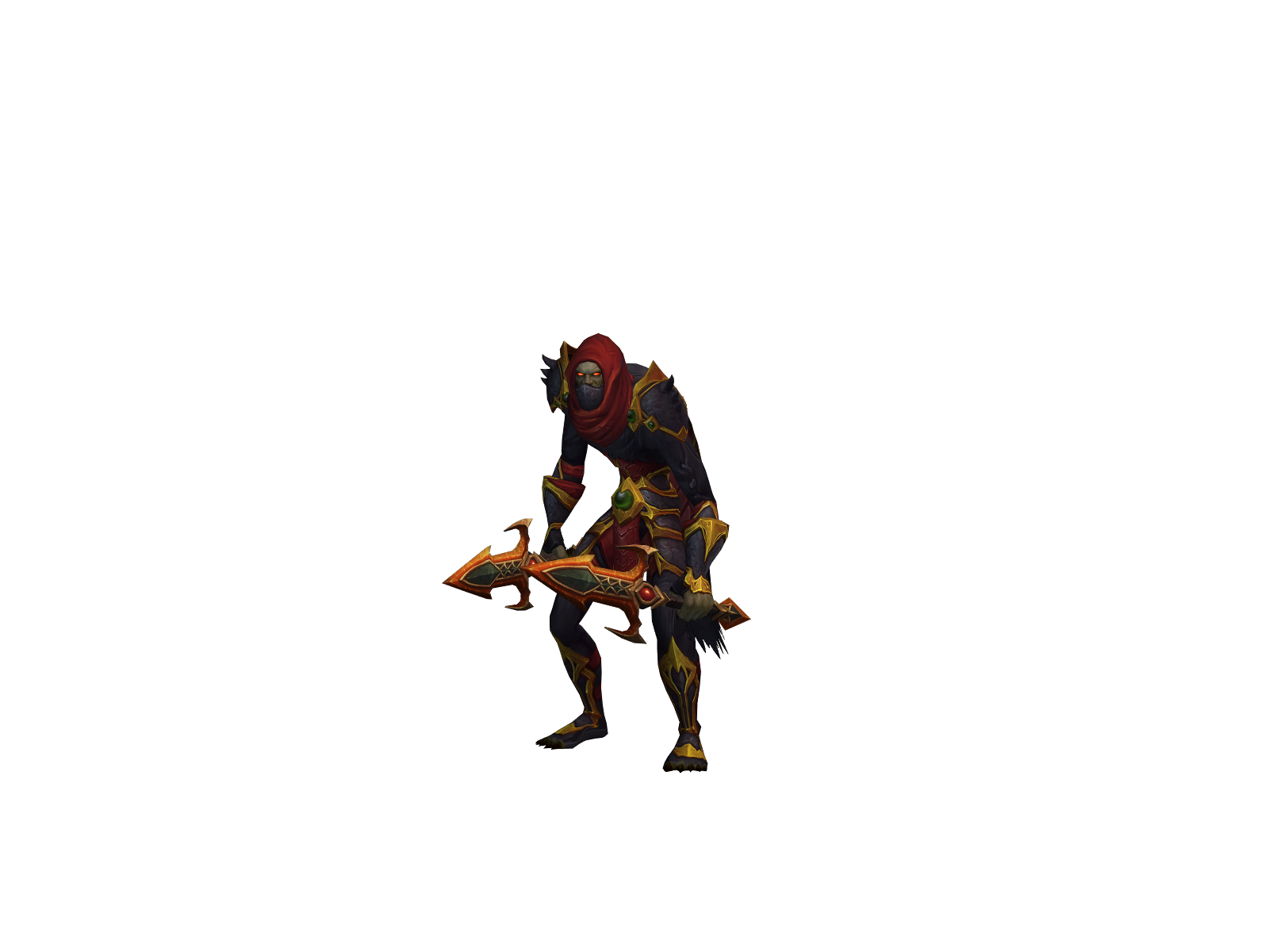 Deadicated 3D character render