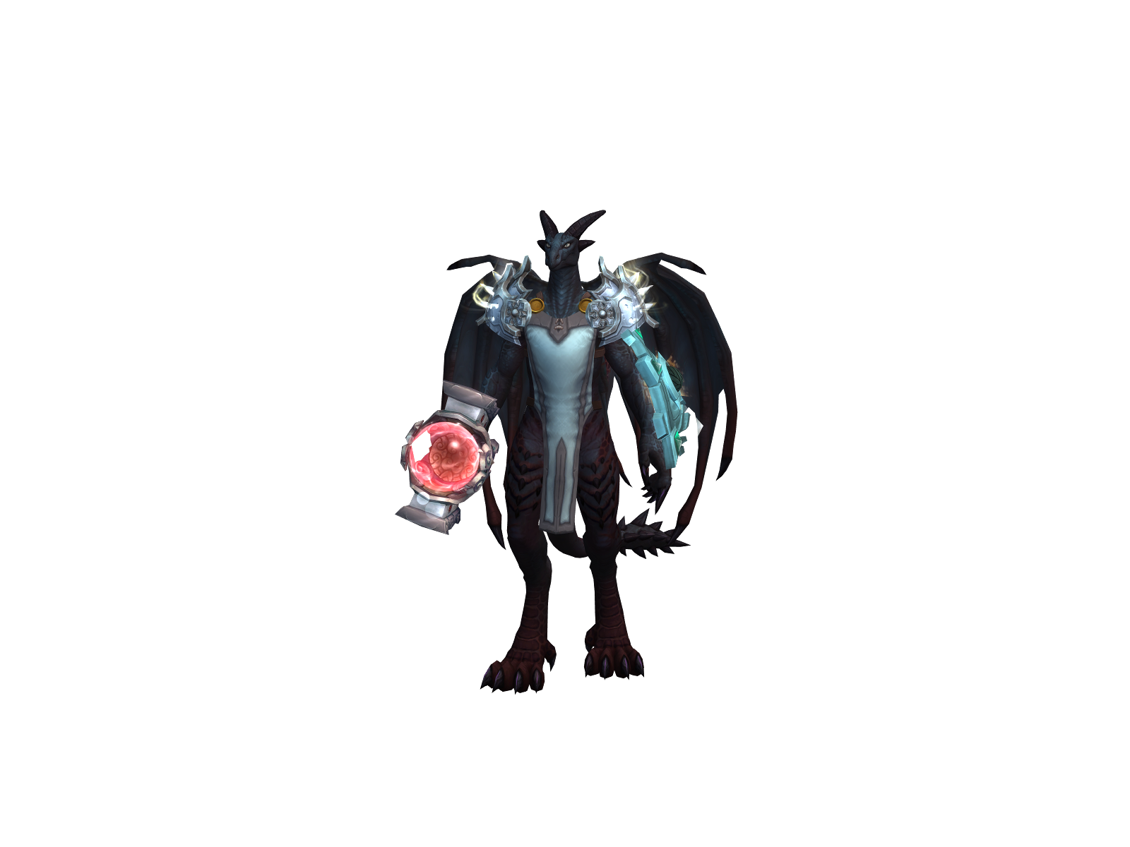 Saigis 3D character render