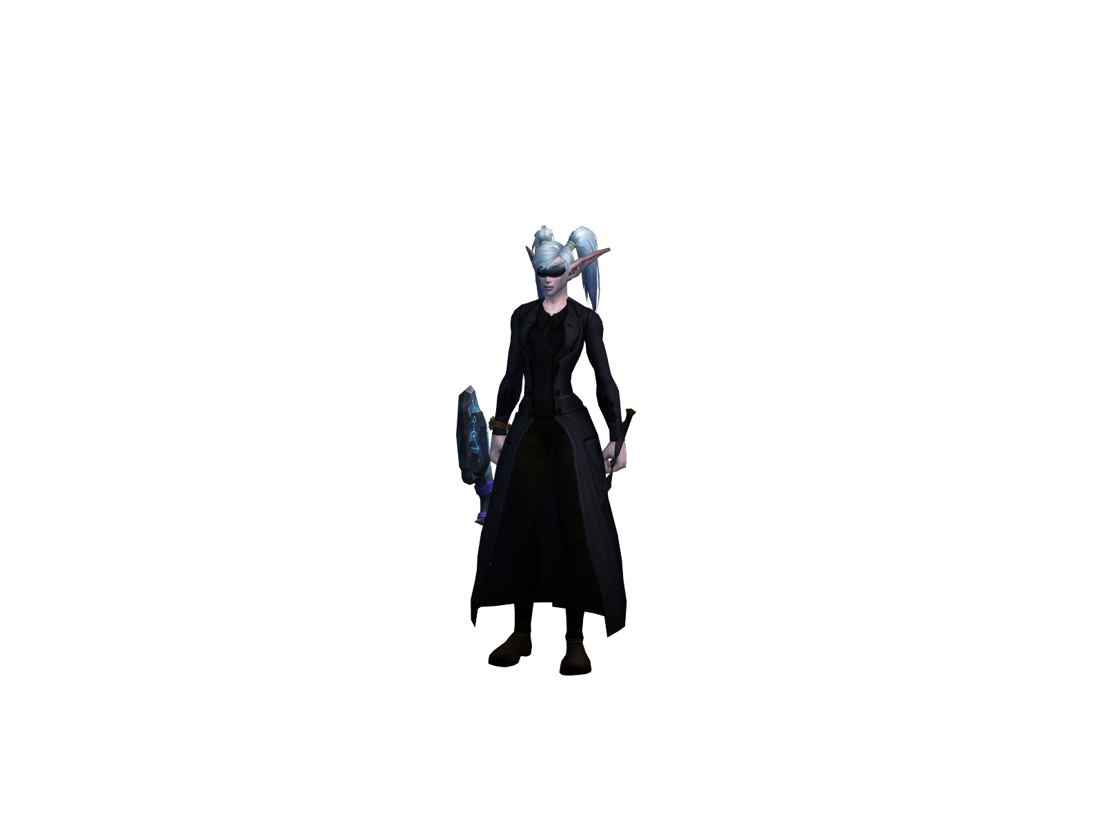 Kiriko 3D character render