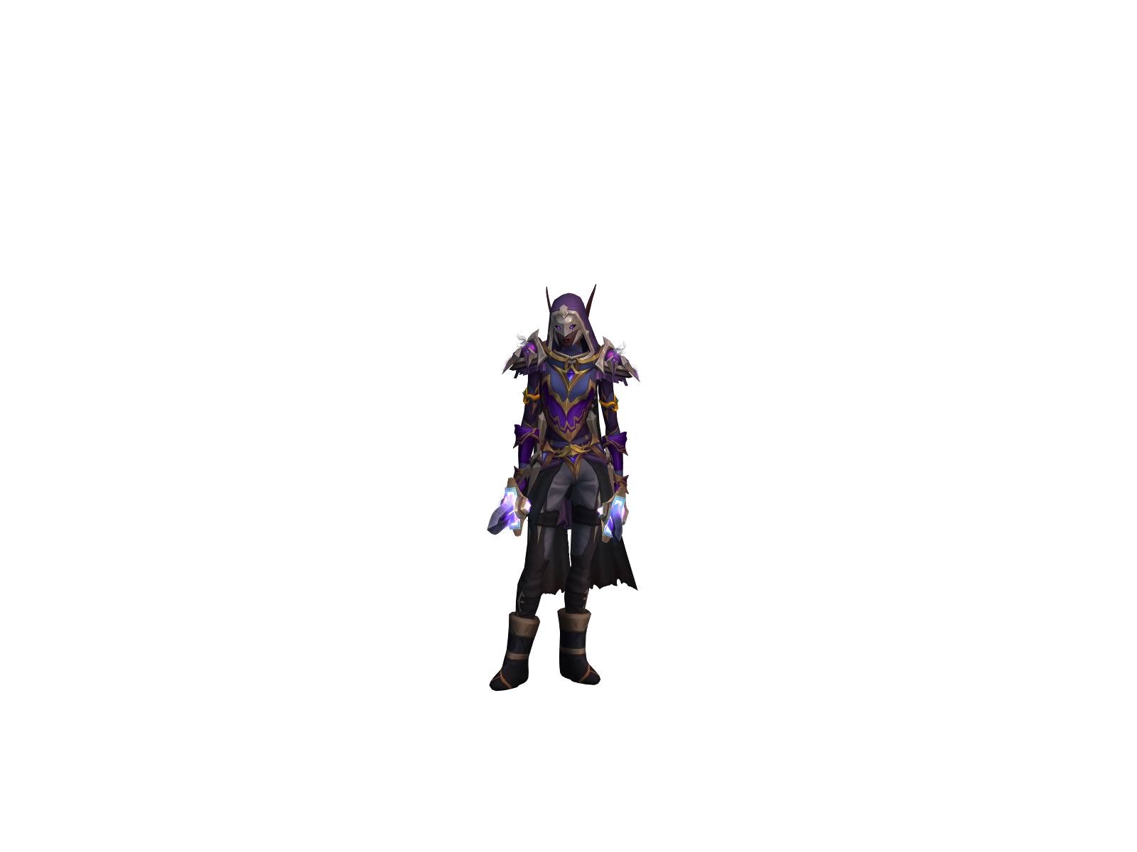 Fishmittenn 3D character render