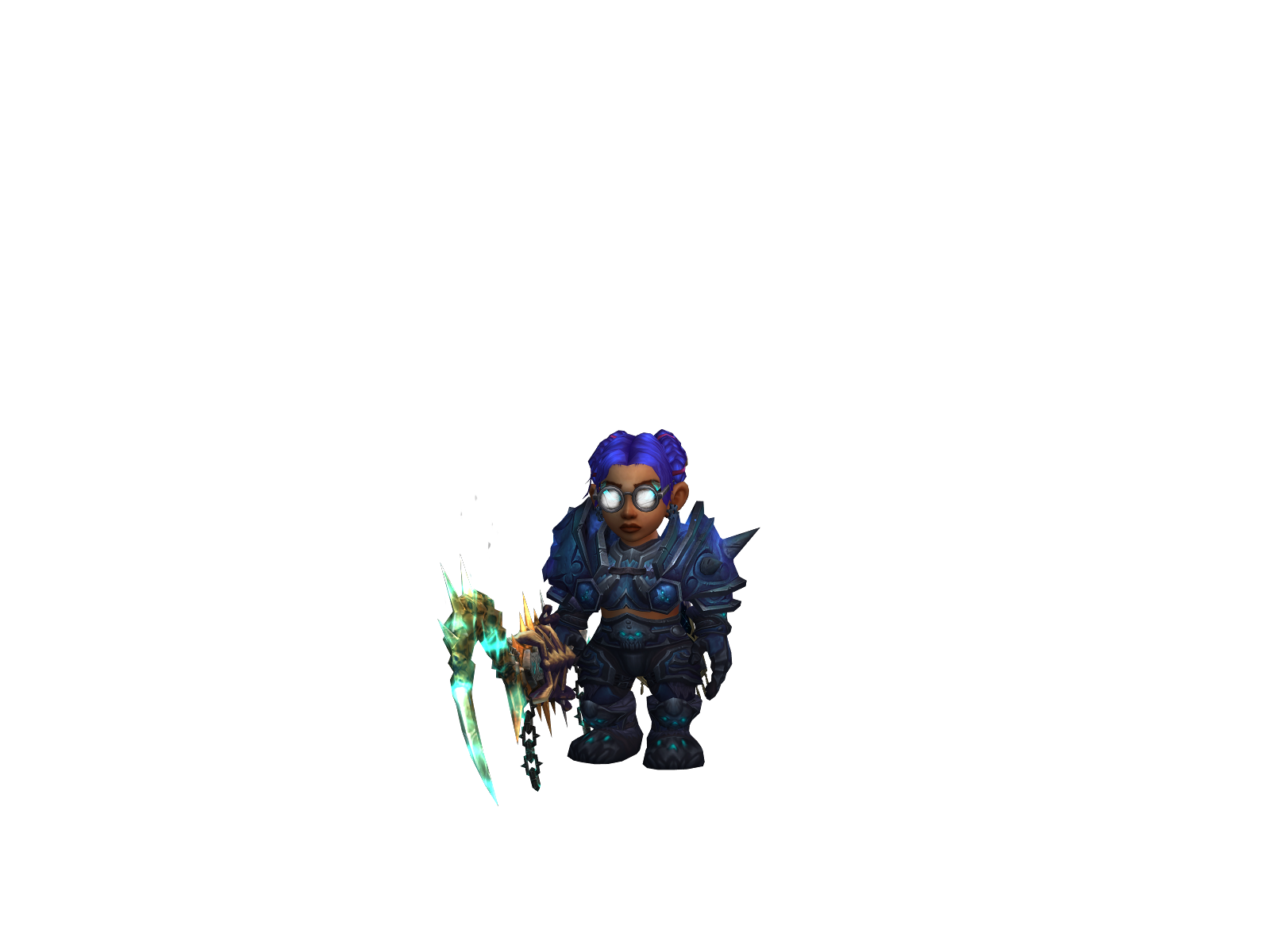 Sprocketrot 3D character render